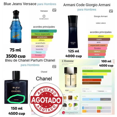 Perfumes disponibles por unidad y cantidad - Img 99515475