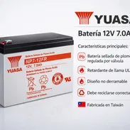 Bateria de Backup 12V 7Ah - Img 56798595