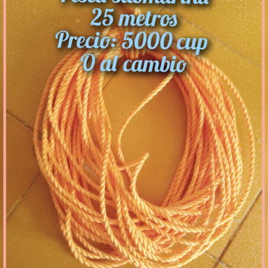 Paño/red/maya para pescar y cordelon para pesca submarina soy de la Habana,/,Playa - 2/2