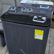Lavadora Semiautomática Milexus de 7 kg Negra - Img 55406590