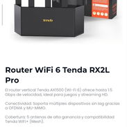 Router WiFi 6 Tenda RX2L Pro - Img 57195140