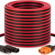 Cable solar a XT60i 10AWG de 30 pies de panel solar a XT60i adaptador conector XT60i Cable de extensión para generador - Img 58349174