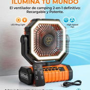 Ventiladores recargables X11 gemelos de los F6 - Img 56415402