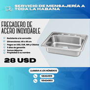 🚰 FREGADERO DE ACERO INOXIDABLE - Img 55228001