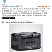Estación de energía Bluetti Ápex 300 - Img 56229975