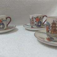 ☕ Elegante juego de tazas de porcelana vintage ☕ - Img 56657051