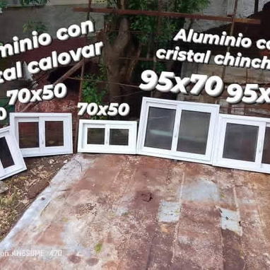 Realizamos todo tipo de diseños modernos en carpintería de aluminio 🪟 y cristal 🔮montaje y transportacion free - Img 118831535