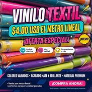OFERTA VINILO TEXTIL! - Img 56597495