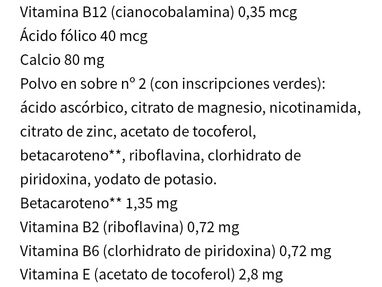 Vitaminas y minerales infantiles - Img 57716897