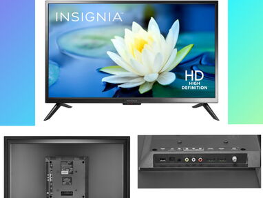 TV DE 32” marca INSIGNIA|Pantalla LED|Resolución HD(720p)|2HDMI + Coaxial +AV+Optical+1 USB. SEALLADO EN CAJA-52971024 - Img main-image