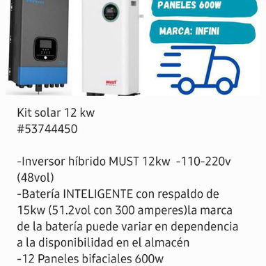 Kits Solares!!! Transporte Incluido‼️‼️ - Img 123061719