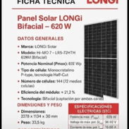 Paneles longi de 620 w venta por parlet - Img 58068349
