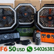 Ventilador Recargable F6 - Img 57384929
