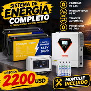Sistema de energía completo - Img 57698512