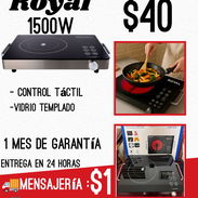 Cocina infrarroja Royal 1500w - Img 54449217