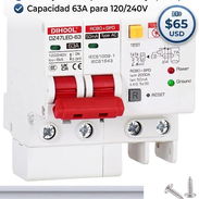 ⚡ DIHOOL DIFERENCIAL 3-EN-1 CON PROTECTOR DE PICOS (63A) ⚡ - Img 54736122
