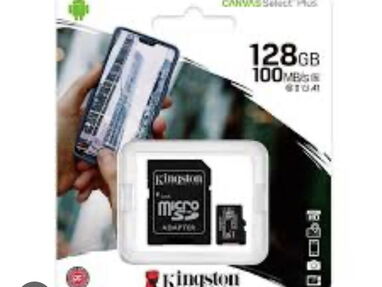 Tarjeta de Memoria MicroSD 64gb, marca kingston clase 10, Nuevas Selladas. - Img main-image