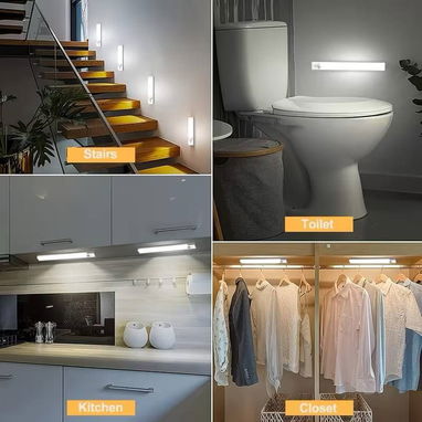 ☎️53544655 🛵 Entrega Disponible ⭐Set de 3 Luces LED USB Recargables con Base Magnética ⭐ - Img 115432739