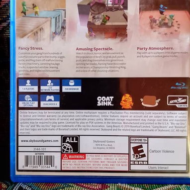Juego de PlayStation 4 en perfecto estado - 5/5