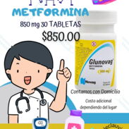 Metformina 30 TABLETAS 850 mg - Img 45372087