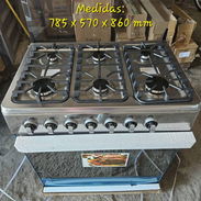 🌷Cocina con Horno RUDENWO de 6 quemadores (Con magneto)* 325usd - Img 55762988