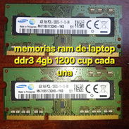 Memorias ram ddr3 de 4gb laptop - Img 55716367