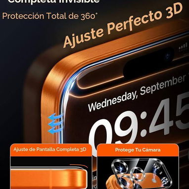 💪Protector de Pantalla de Privacidad MRGLAS para iPhone 17 Pro Max – 6.9”💪 - 5/6