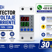 ⚡ Protector de Voltaje y Corriente TOMZN Inteligente Digital 110V – 63A para EcoFlow y Paneles Solares - Img 56787884
