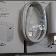 CARGADOR TIPO C 30 W CARGA RÁPIDA Y CABLE TIPO C A TIPO C 3A CARGA RÁPIDA Y TRANSFIERE DATOS MIDE 1 M (MARCA 1HORA) - Img 55233490