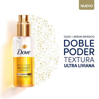 OLEO CAPILAR DOVE, SERUM BIFASICO BOND INTENSE REPAIR 110 ML - Img 100865667