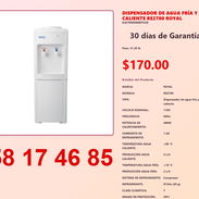 DISPENSADOR DE AGUA FRÍA Y CALIENTE RE2700 ROYAL - Img 54823070