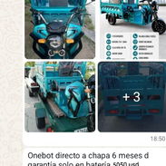 Triciclo Eléctrico ONEBOT ( 6 meses de garantía en batería, directo a chapa - Img 57493749
