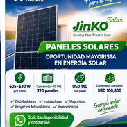CONTENEDOR DE PANELES SOLARES JINKO 630W (BIFACIALES) - Img 57715700