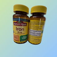 Suplemento de Hierro Nature Made 65 mg 180 Tabletas - Img 57874993