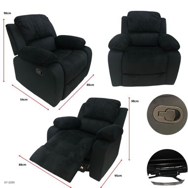 SOFA RECLINABLE GIRATORIO MESEDOR - Img 109142341