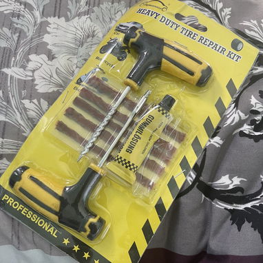 Kit para coger ponches sin cámara a su moto o auto. No se quede botao. Cójalo usted mismo! Y muchas opciones más!! - Img 98084193