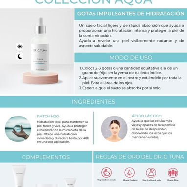 Sérum AQUA 30ml💦 Ácido Hialurónico+ ácido láctico 💦 - Img 124911559