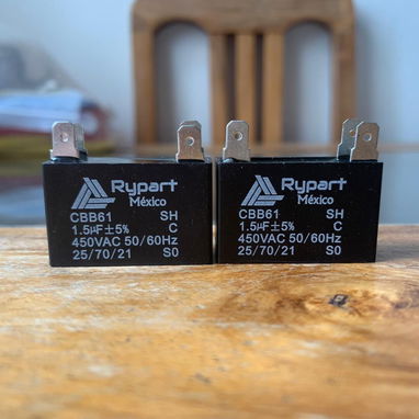 PIEZAS DE SPLIT Y REFRIGERACION: CAPACITOR, TERMICO,RELAY,RODAMIENTOS - Img 116183907