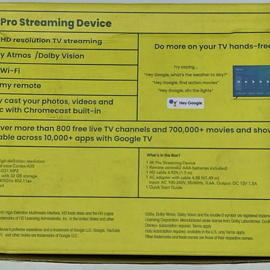 Android tv box 4k con Google TV - Img 114273703
