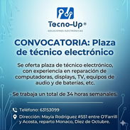 Se ofrece plaza de técnico electrónico en Taller - 63153099 - Img 55709309