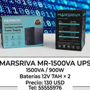 UPS 1500VA/900W Baterias 12V 7Ah ×2 - Img 54880750