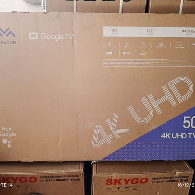 Smart TV 50 pulgadas IFFALCON 4K Ultra HD 2025 Google TV Precio $450 USD Transporte Incluido Factura y garantía - Img 128071523