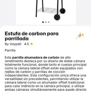 Estufa de carbón para parrillada - Img 57969770