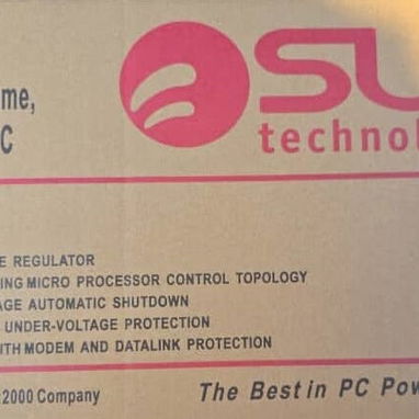 Backup Sun 650VA 390W | 4 Tomas de Respaldo | Protección contra Alto y Bajo Voltaje - 3/3