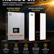 ☀️⚡ KIT SOLAR HÍBRIDO 5KW – ENERGÍA SEGURA PARA TU HOGAR O NEGOCIO ⚡☀️  ¡Olvídate de los apagones y disfruta de energía - Img 56106424