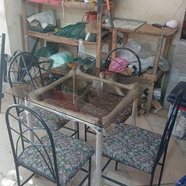 JUEGOS DE COMEDOR DE HIERRO - 5/6