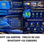 MPPT 150 AMPERE REGULADOR MULTISISTEMA PERFECTO PARA SISTEMA SOLAR - Img 54017986