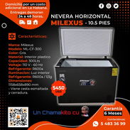 🧊 450 🧊 NEVERA MILEXUS 10.5 PIES. MENSAJERÍA CON FACTURA Y GARANTÍA DE 6 MESES. TLF 54833699 - Img 50090891