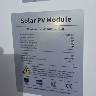 Paneles solares 550W monocristalinos estamos en la Habana contactar al 53492054 - Img 119858115