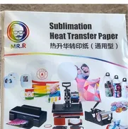 papel para sublimación paquete de 100 unidades - Img 50919871